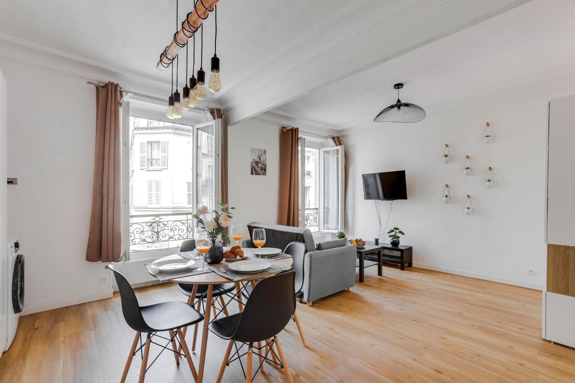 Montmartre & Sacre-Coeur - 2Br - Cityapartmentstay Paryż Zewnętrze zdjęcie